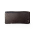 Club Rochelier Ladies Expander Clutch Wallet - Brown-Brown - Leather