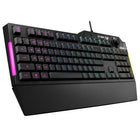 ASUS TUF Gaming K1 RGB keyboard-Dedicated volume knob for fast and easy audio adjustment