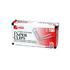 ACCO Steel Non-Slip Jumbo Paper Clips - #4 - 1-7/8" - Corrugated - Silver - 1000 Pack-#4 Corrugated silver paper clips