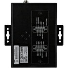 StarTech 4-Port Industrial USB to RS-232/422/485 Serial Adapter with 15 kV ESD Protection (ICUSB234854I)-Rugged IP30 rated metal hub housing and screw-locking host connection, ideal for harsh industrial environments