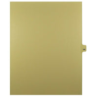 Mark Maker Legal Exhibit Index Tab Buff Single Tabs, 1/25th Cut, Letter Size, No Holes, Number 188, 25 Pack-Buff Single Tabs, 1/25th Cut