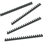 GBC CombBind 3/4” Plastic Binding Spines, Black, 100-Pack-160-sheet capacity