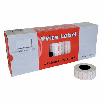 Eddie's Motex MX5500 Plus 1 Line 8 Ch Permanent BEST BEFORE Labels