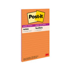 Post-it Super Sticky Notes - 5" x 8" - Assorted Energy Boost Collection - Lined - 90 sheets - 2 Pack-Post-it Super Sticky Notes stick and re-stick so your thoughts get noticed