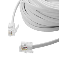 Basic Tech Line Cord 50Ft - White-Quality Construction