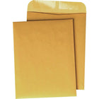 Staples Kraft Catalogue Envelopes with Gummed Flaps - 10" x 13" - Brown - 500 Pack-Heavily gummed flap for a moisture-activated, secure seal