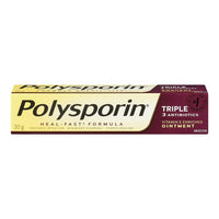Polysporin Triple Antibiotic Ointment, 30g-Heals minor wounds 4 days faster *Use of POLYSPORIN  Ointment + sterile dressing helps minor wounds heal 4 days faster than with a dressing alone (Leyden JL et al. 1987)