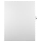 Mark Maker Legal Tabs - Letter Size - White - 1/25th cut - 25 tabs per package - 5 packages Pack - Number 161-White Single Tabs