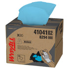 WypAll Power Clean X80 Heavy Duty Cloths (41041) - Brag Box - Blue - 160 Sheets-Disposable cloths clean oil, dirt, grime and solvents, while remaining resistant to harsh cleaning agents
