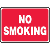 Safety Signs and Identification, Smoking Control, No Smoking, SAT025-Language - English