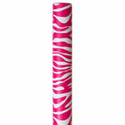 JAM Paper Gift Wrap - Zebra Print Wrapping Paper - 50 Sq Ft Total - Pink & White Safari Stripes - 2 Rolls/Pack-Size: 50 Square Feet Total (25 Sq. Ft. per Roll)