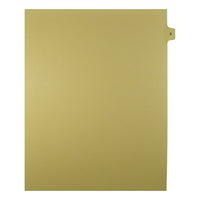 Mark Maker Legal Exhibit Index Tab Buff Single Tabs, 1/15th Cut, Letter Size, No Holes, Number 2, 25 Pack-Buff Single Tabs, 1/15th Cut