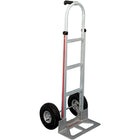 Aluminum Hand Trucks, Nose Plate Dimension W" X D", 18 X 7 1/2, Single Grip Hand Trucks, Wheel Material, Pneumatic-Frame Material - Aluminum