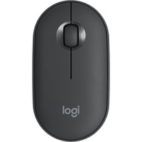 Logitech Pebble i345 Wireless Mouse for iPad - Graphite-Sensor technology: High Precision Optical Tracking