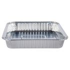 Luciano Aluminum Foil Square Cake Pans, 8.75 x 8.75 inches, Silver, 72 Pieces-Dimensions: 8.75"L x 1.5"H x 8.75"W in dimensions