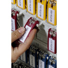 Durable Predrilled Brushed Aluminum Key Cabinet with Combination Lock - 36 Key - Silver-9