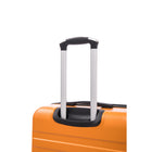 TOSCANO EMINENTE 20" Hardside Carry On Luggage - Burnt Orange-Soft Jelly Handle Grips