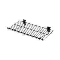 Can-Bramar Flat Wire For Slatwall, 24" x 12", Black, 2 Pack-24" x 12" flat wire for slatwall