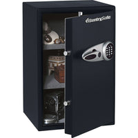 SentrySafe Large Digital Security Safe-Programmable digital lock allows you to choose your combination plus it comes with an override key which makes entry in the safe secure yet simple