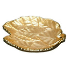 Elegance Multi Leaf Tray, Gold-Plated Brass, 4.75" (71903)-Serving Tray