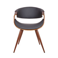 Armen Living Butterfly Mid-Century Dining Chair - Green-Mid-century modern and contemporary but can blend into any design providing an inviting centerpiece for your guests
