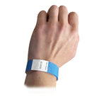 DuPont C-Line Tyvek Security Wristbands - Blue - 200 Pack (CLI89105-2)-Blue; 100 per pack, sold as 2 packs, 200 wristbands total