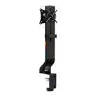 Kensington SmartFit Space-Saving Single Monitor Arm - Black (55512)-Simply match your hand size to the colour on the provided chart, set the height to your colour, and you're done