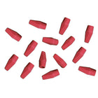 Charles Leonard Economy Cap Eraser, Pink, 864 Pack (CHL71541)-Wedge shaped eraser caps replace worn out erasers on standard size pencils