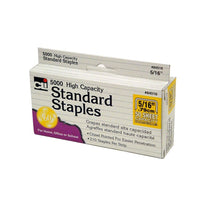 Charles Leonard High Capacity Standard Staples, 5/16", 30000/Pack (CHL84516)-5/16"