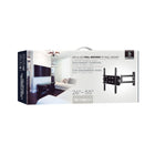 CJ Tech Adjustable Glass TV Shelf for Console for Universal TV Mounts-The glass shelf is perfect to place a TV box on and the included cable management will hide messy cables