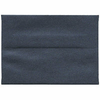 JAM Paper 4bar A1 Envelopes, 3.63 x 5 1/8, Stardream Metallic Anthracite Black, 50 Pack (V018245I)-Anthracite stardream metallic envelope
