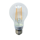 Northern Stars 84409 LED Light Bulb, A19 8W, Filament, Dimmable, Clear, Silver, 10 Pack-LED A19 8W Filament, Daylight