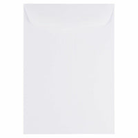 JAM Paper 7" x 10" Open End Catalog Envelopes - White - 50 Pack -Colour: White 