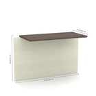 BESTAR Prestige + Bridge, White Chocolate/Antigua (99820-1152)-With its wide range of products, it is ideal for every type of office.