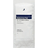 SafeCross Abdominal/Combine Pads - 36 Pack-Length: 12"