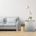 Frigidaire 1.6 cu ft Retro Compact Fridge - Platinum-Retro sleek design