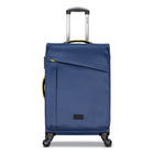 Club Rochelier 3-Piece Softside Luggage Set - Navy & Yellow-100% polyester lining