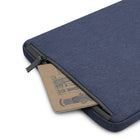 Solo New York Re: Focus 15.6" Laptop Sleeve - Navy-Back slip pocket