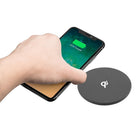 Basic Tech 10W Wireless Qi Charging Pad - Charcoal-Compact Slim Design