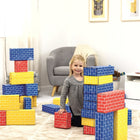 Bankers Box At Play Building Blocks - 40 Pack-Strong and Safe Construction: 32-ECT corrugated board with kid-friendly rounded edges provides strength and safety for hours of play