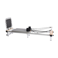 AeroPilates Precision Series Reformer 610-4 steel resistance springs (2 heavy and 2 light) provide 8 different difficulty levels
