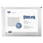 Winnable Slidelock Letter Size Poly Zipper Closure Envelope, Clear, 10" x 13", 1 1/4" Expansion-Polypropylene, Clear