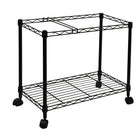 Oceanstar 1MRC1491 Portable 1-Tier Metal Rolling File Cart, Black-Made with metal for sturdiness and frequent use