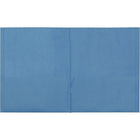 Hilroy Twin Pocket Portfolio - Letter-Size - Light Blue-Holds up to 100 sheets of letter-size paper (50 per pocket)