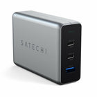 Satechi 100W USB-C PD Compact GaN Charger-Compact size & sleek space grey design