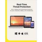 Norton 360 Premium 75 GB Antivirus & Internet Security - 10 Devices - 1 Year Subscription [Digital Download]-Real-time Threat Protection: Multi-layered, advanced security for 10 PCs, Mac, smartphones or tablets helps defend against existing and emerging threats automatically including types of malware such as ransomware, spyware, viruses, phishing and more.