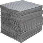 Zenith Safety Fine Fibre Sorbent Pads - Industrial Grade, Universal, 15" x 17", 35 Gal. Absorbancy, 100 /Pack - 100 Pack-Absorbency/Pkg. 35 Gal.