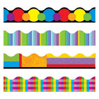 Trend Terrific Trimmers Variety Pack, Colour Collage, 8 Pack-Style: Scalloped