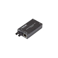 Black Box LHC013A-R3 MultiPower Miniature Media Converter - 10Base-T/100Base-TX Ethernet, Multimode, 1300nm, 2km, ST-Converter