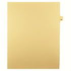 Mark Maker Legal Tabs - Letter Size - Buff - 1/25th cut - 25 tabs per package - 5 packages Pack - Number 106-Buff Single Tabs